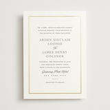 "Opulence" - Wedding Invitations in Pearl by Stacey Meacham - Front