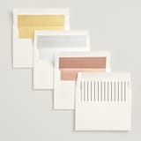 "Opulence" - Wedding Invitations in Pearl by Stacey Meacham - Envelope Liner Options