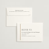 "Magazine" - Wedding Invitations in Lace by Kaydi Bishop - FREE Recipient Addressing