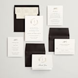 "Embrace" - Wedding Invitations in Cloudy by Jennifer Postorino - Invitation Suite