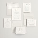 "Marmont" - Wedding Invitations in Bluebell by Kristie Kern - Invitation Suite