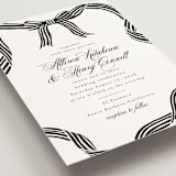 "All Tied Up" - Wedding Invitations in Diamond by Chris Griffith - Detail