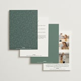 "Southern Romance" - Wedding Invitations in Eucalyptus by Simona Camp - Back of Card Options