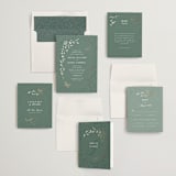 "Southern Romance" - Wedding Invitations in Eucalyptus by Simona Camp - Invitation Suite