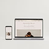 "Manuet" - Wedding Invitations in Vanilla by Petra Kern - FREE Wedding Website