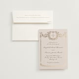 "Manuet" - Wedding Invitations in Vanilla by Petra Kern - Invitation with Envelope