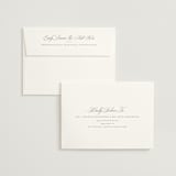 Formally Foil-Pressed Wedding Invitations by Carly Reed Walker
