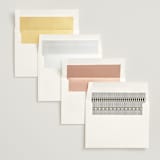"Documentary" - Wedding Invitations in Lily by Heather Schertzer - Envelope Liner Options