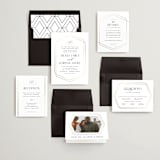 "Formally" - Wedding Invitations in Cloud by Carly Reed Walker - Invitation Suite