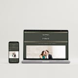 "Perfect Pair" - Wedding Invitations in Olive by Stacey Meacham - FREE Wedding Website