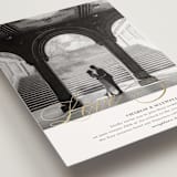 "Love" - Wedding Invitations in Cloud by Shannon Chen of Four Wet Feet Studio - Detail