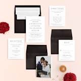 "Heard the news" - Wedding Invitations in Cotton by Stacey Meacham - Invitation Suite