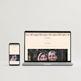 "Islamic Arch" - Wedding Invitations in Scarlet by Sabrin Deirani - FREE Wedding Website
