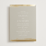 "True Love" - Wedding Invitations in Clay by Carolyn Nicks - Front