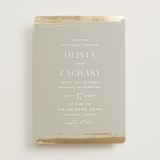 "True Love" - Wedding Invitations in Clay by Carolyn Nicks - Front