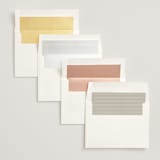 "True Love" - Wedding Invitations in Clay by Carolyn Nicks - Envelope Liner Options