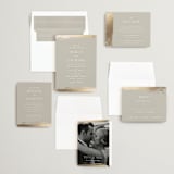 "True Love" - Wedding Invitations in Clay by Carolyn Nicks - Invitation Suite