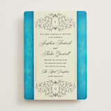 "Josephine" - Wedding Invitations in Marine by Jackie Crawford - Front