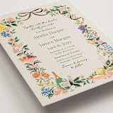 "Garden Feast" - Wedding Invitations in Garden by Elly - Detail