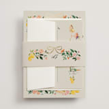 "Garden Feast" - Wedding Invitations in Garden by Elly - Assembled with Belly Band