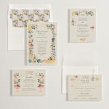 "Garden Feast" - Wedding Invitations in Garden by Elly - Invitation Suite