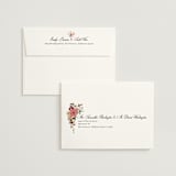 "Flouriishing" - Wedding Invitations in Blush by Susan Moyal - FREE Recipient Addressing