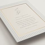 "Emma" - Wedding Invitations in Provincial by Angela Thompson - Detail