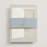 "Emma" - Wedding Invitations in Provincial by Angela Thompson - Assembled with Belly Band