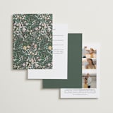 "Undone" - Wedding Invitations in Garden by Itsy Belle Studio - Back of Card Options