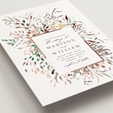 "Undone" - Wedding Invitations in Garden by Itsy Belle Studio - Detail