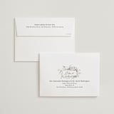 "Undone" - Wedding Invitations in Garden by Itsy Belle Studio - FREE Recipient Addressing