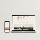 "Everly" - Wedding Invitations in Latte by Kristie Kern - FREE Wedding Website