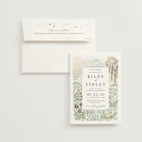 "In the country" - Wedding Invitations in Forest by Paper Sun Studio - Invitation with Envelope