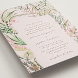 "fresh tropical" - Wedding Invitations in Spring by Phrosné Barwood - Detail