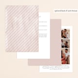 "Forever Elegant" - Wedding Invitations in Mauve by Hooray Creative - Back of Card