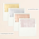 "Forever Elegant" - Wedding Invitations in Mauve by Hooray Creative - Envelope Liner Options