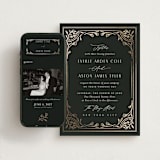 Majesty Foil-Pressed Wedding Invitations by Nicoletta Savod | Minted