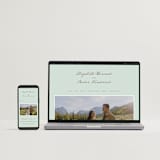 "Mountain Love" - Wedding Invitations in Dew by Petra Kern - FREE Wedding Website