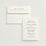 "toulomotiri" - Wedding Invitations in Sugar by chocomocacino - Invitation with Envelope