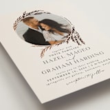 "Locket" - Wedding Invitations in Pearl by Erin L. Wilson - Detail