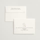 "Locket" - Wedding Invitations in Pearl by Erin L. Wilson - FREE Recipient Addressing