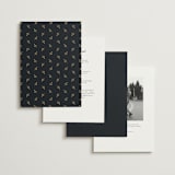 "Beautiful Chuppah" - Wedding Invitations in Midnight by Ana de Sousa - Back of Card Options