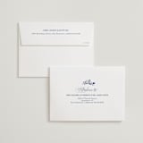 "Pomegranate Floral Frame" - Wedding Invitations in Royal by Nam Bourassa - FREE Recipient Addressing