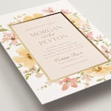"Jardin" - Wedding Invitations in Carnation by Everett Paper Goods - Detail