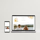"Jardin" - Wedding Invitations in Carnation by Everett Paper Goods - FREE Wedding Website