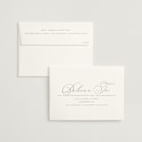 "Eternal" - Wedding Invitations in Snow by Kaydi Bishop - FREE Recipient Addressing