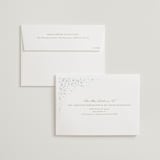 "Effervescent" - Wedding Invitations in Dove by Meggy Masters - FREE Recipient Addressing