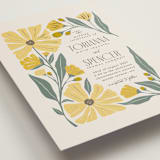 "storybook garden" - Wedding Invitations in Buttercup by Karidy Walker - Detail