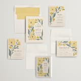 "storybook garden" - Wedding Invitations in Buttercup by Karidy Walker - Invitation Suite