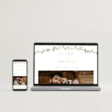 "Canopy" - Wedding Invitations in Ivy by Everett Paper Goods - FREE Wedding Website